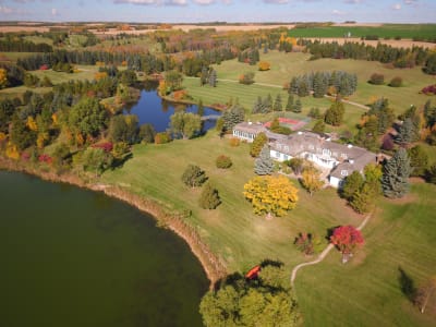 Luxury estate at Gadsby Lake Road, Lacombe County, AB — photo 19
