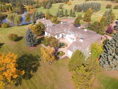 Luxury estate at Gadsby Lake Road, Lacombe County, AB — photo 37