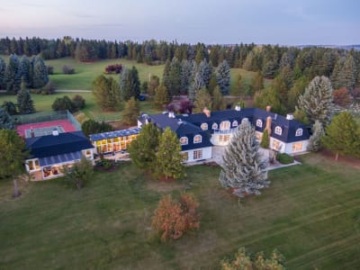 Luxury estate at Gadsby Lake Road, Lacombe County, AB — photo 10