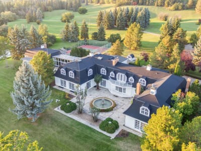 Luxury estate at Gadsby Lake Road, Lacombe County, AB — photo 28