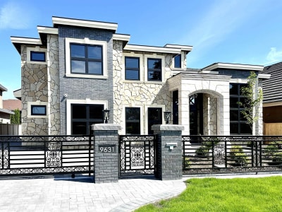 Luxury estate at 9631 Bakerview Drive, Richmond, BC — photo 1