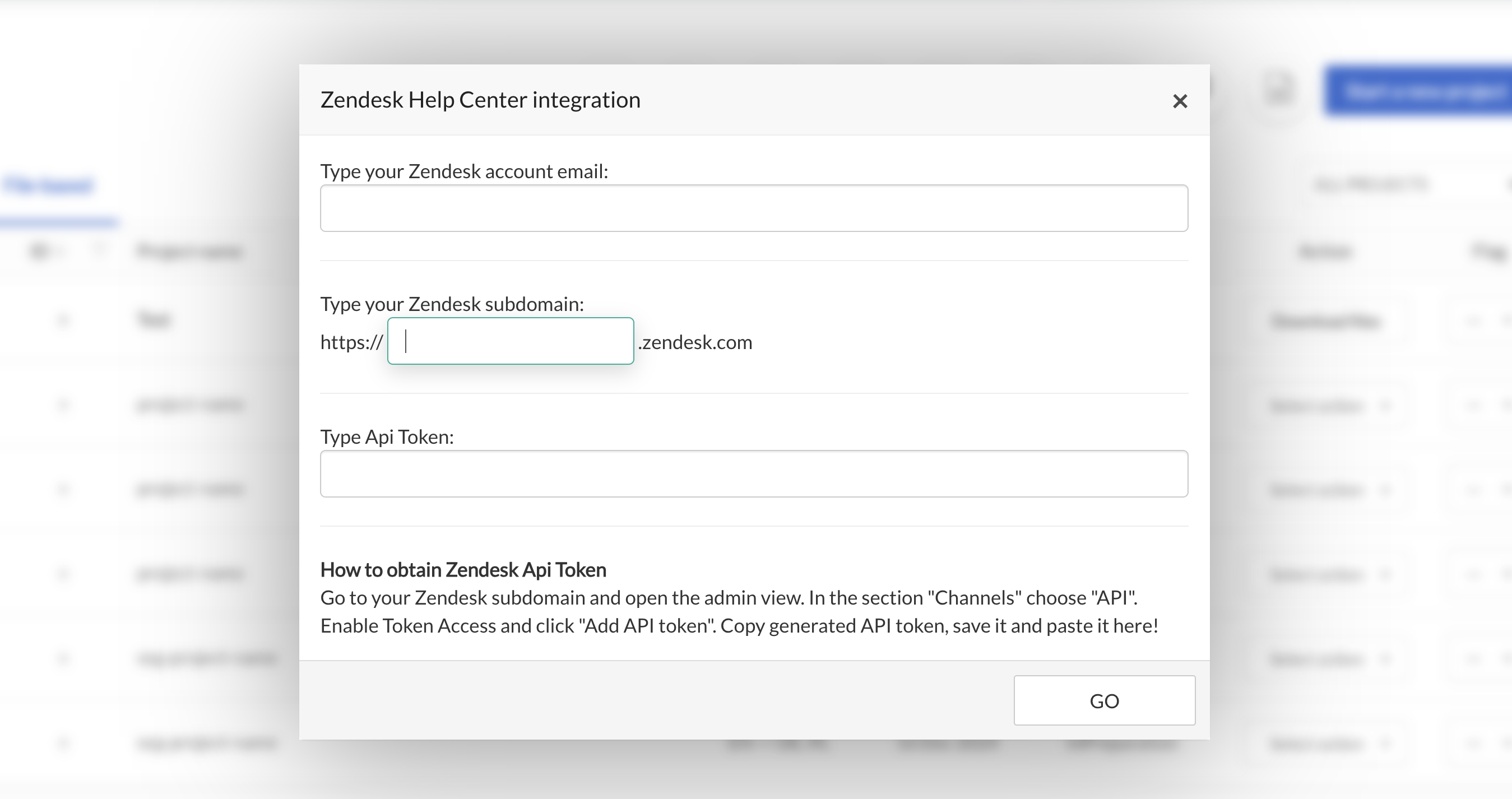 Zendesk Account Details