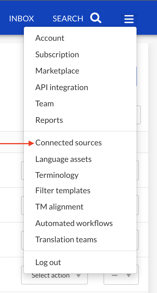 Confluence - connected sources