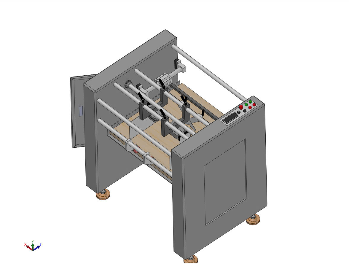 Máy nâng hạ giấy tự động trong ngành in (Auto Stacker Machine) của AHSO
