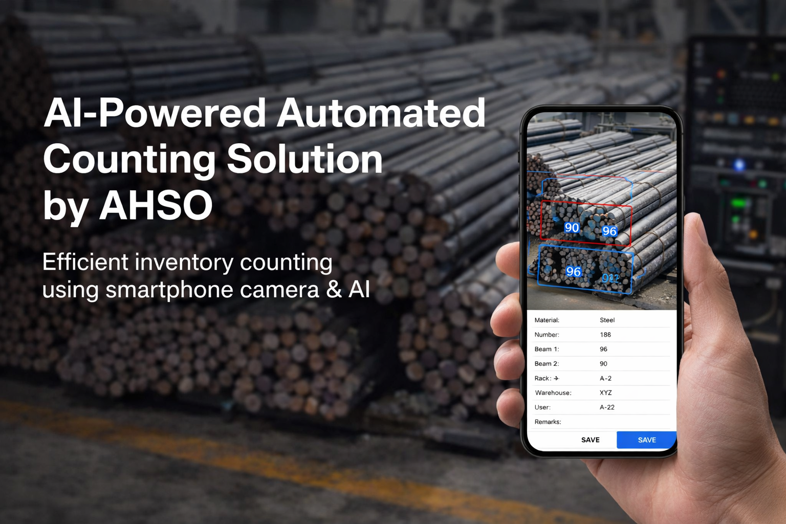Giải pháp ứng dụng đếm tự động bằng AI của AHSO