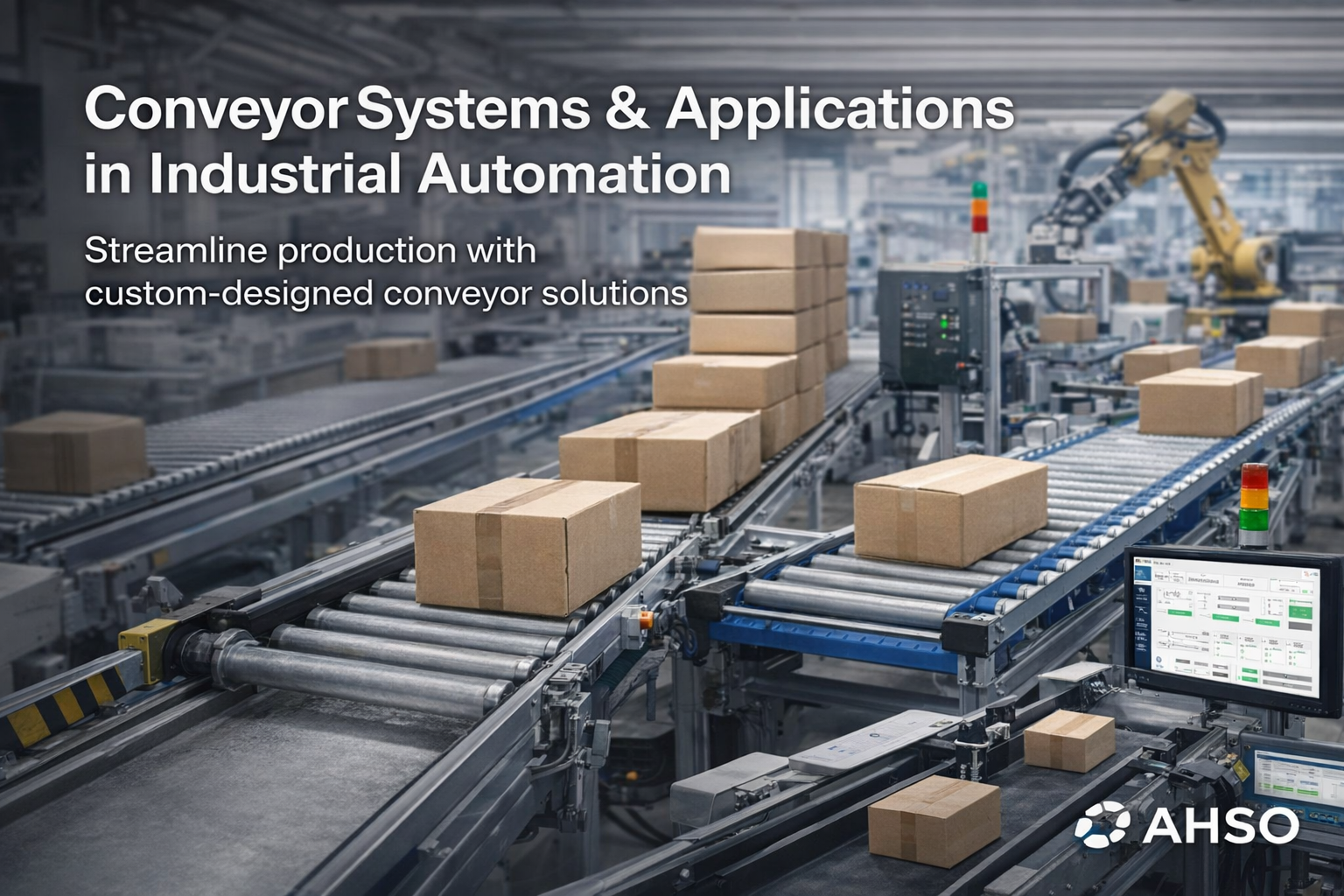 Các loại băng tải và ứng dụng băng tải trong tự động hóa công nghiệp