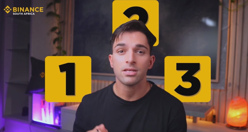 Still from Binance — Sit-Down