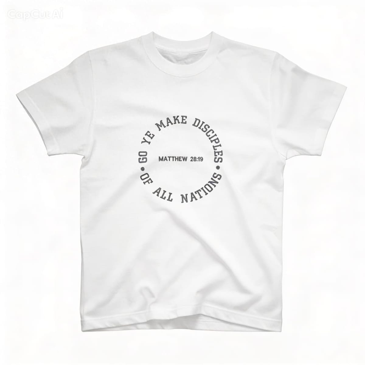 Printed White t-shirt