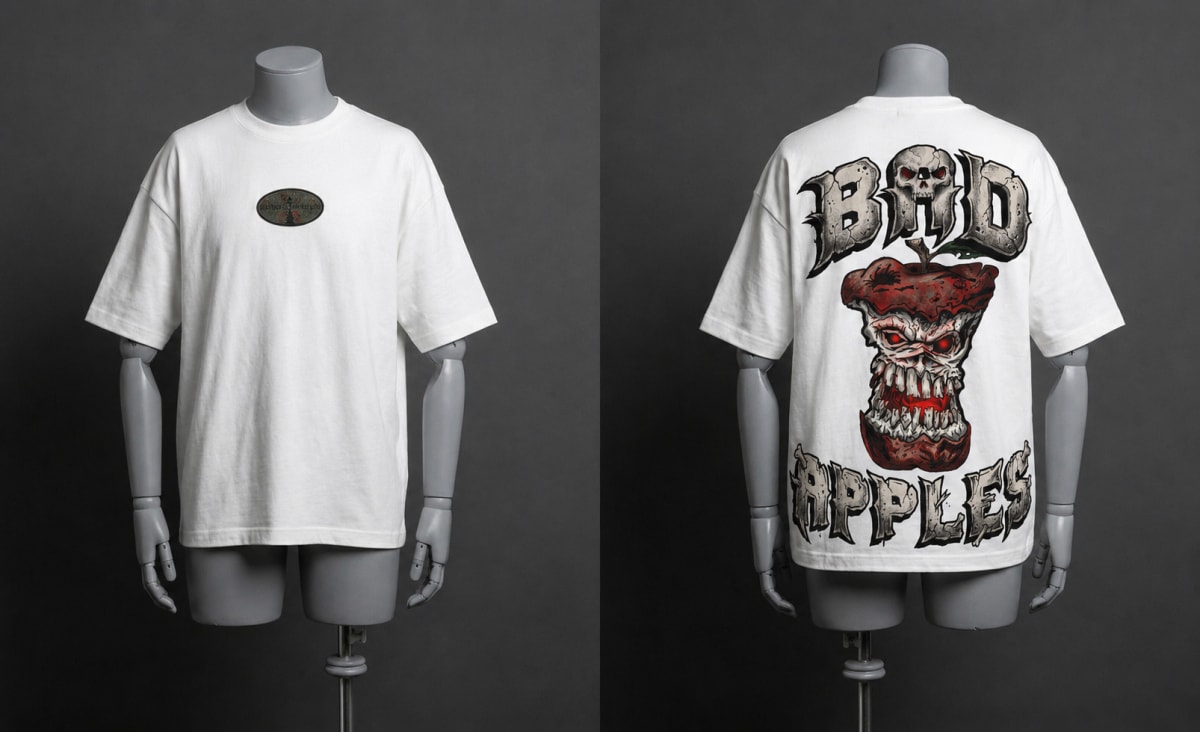 Bad apples boxy tee