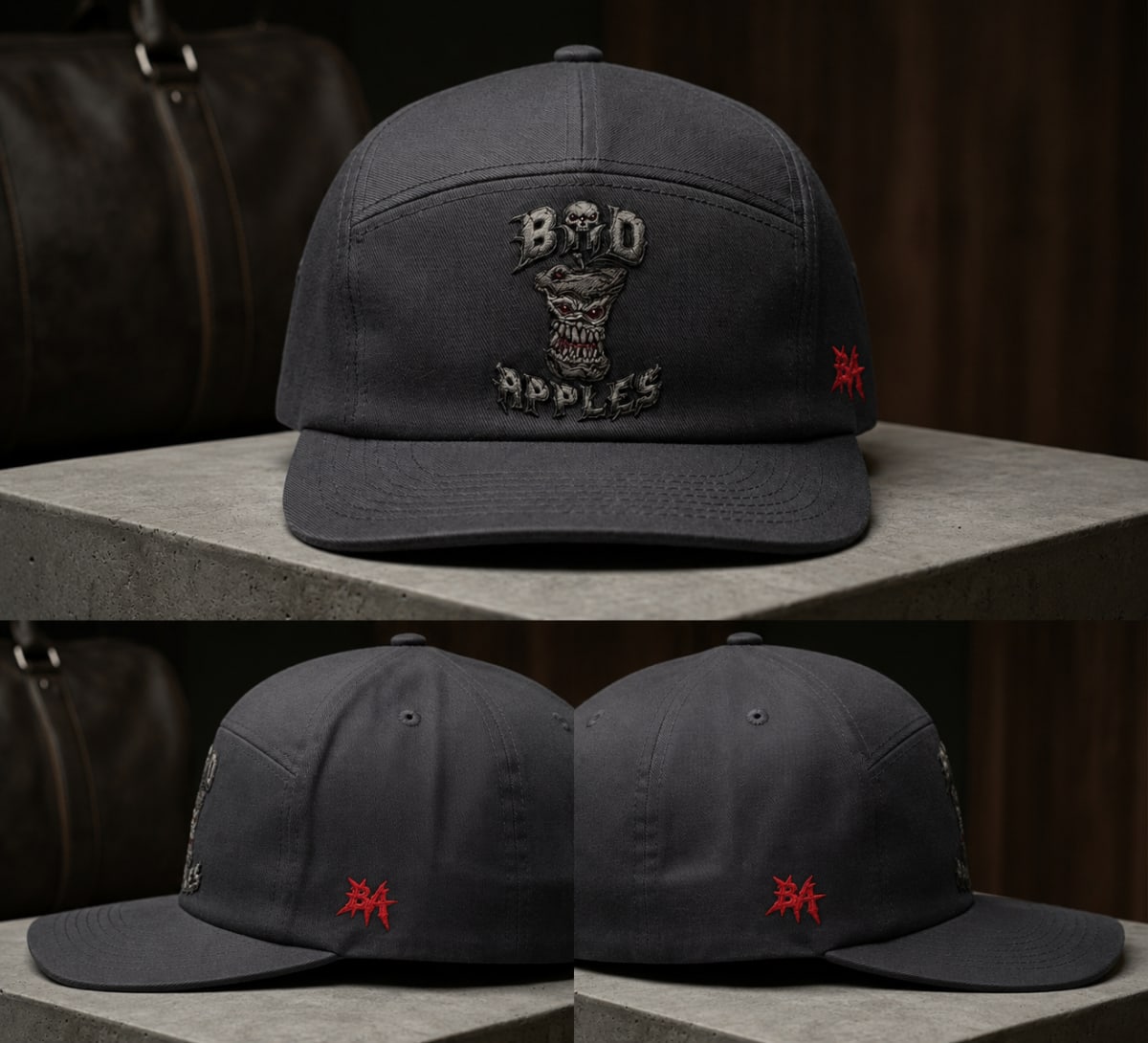BA 5 panel cap