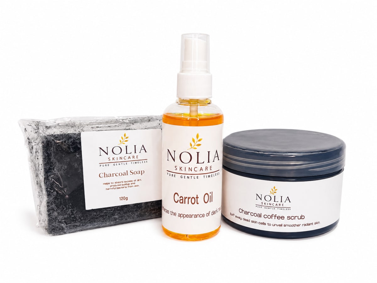Nolia Glow set | Charcoal  Collection
