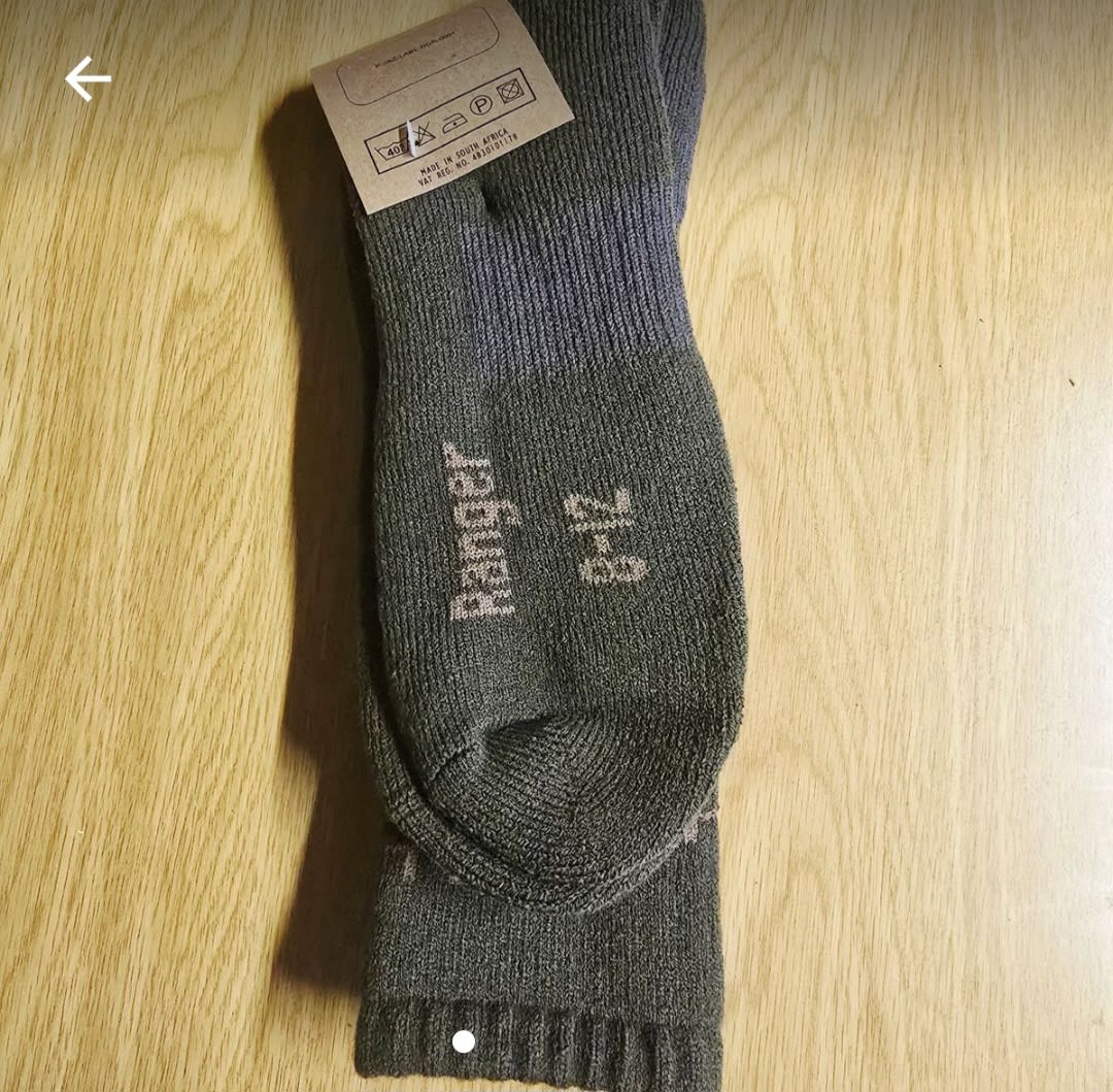 Black  / Camoflash Hiking Socks