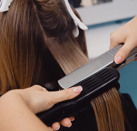 Flat Iron & Treatment