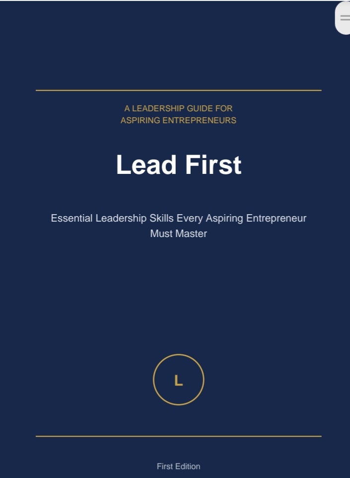 Lead first