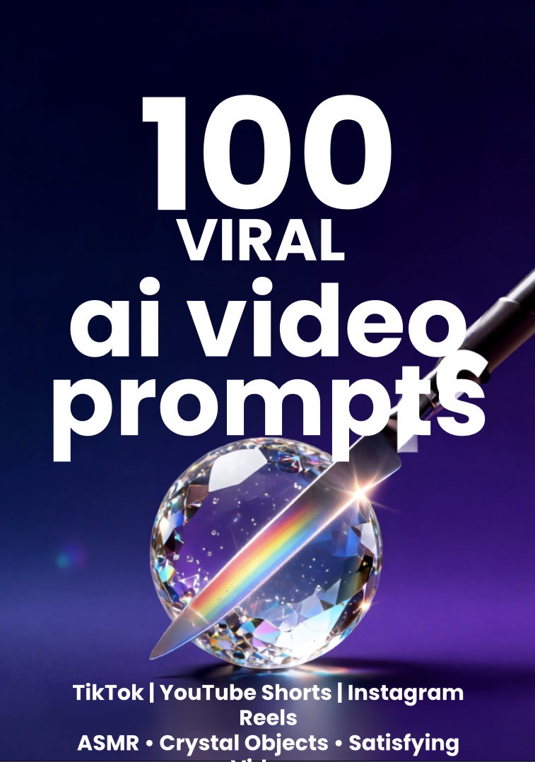 100 AI Video Prompts