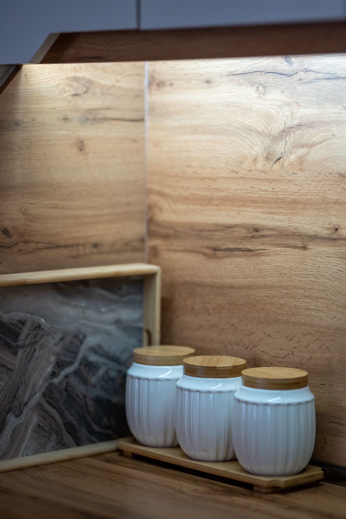 Ridge Ceramic Canister Set