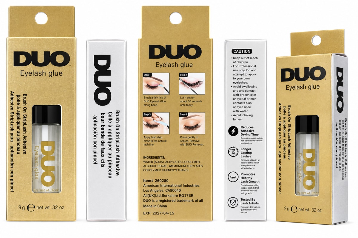 DUO Brush-On Eyelash Glue – 9g