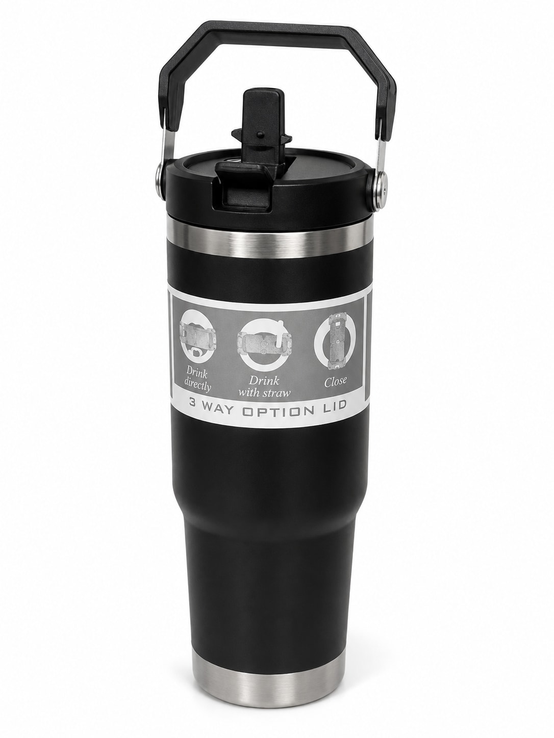 30oz (890ml) Stainless Steel Insulated Tumbler