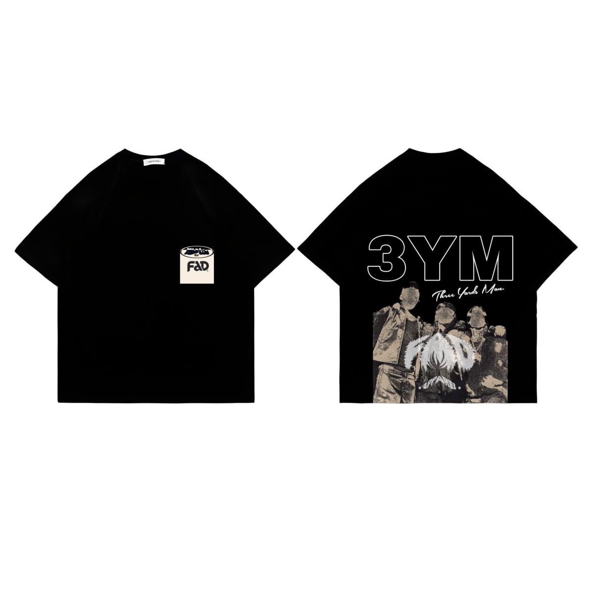 Fad x Yards Oversized Crop Tee