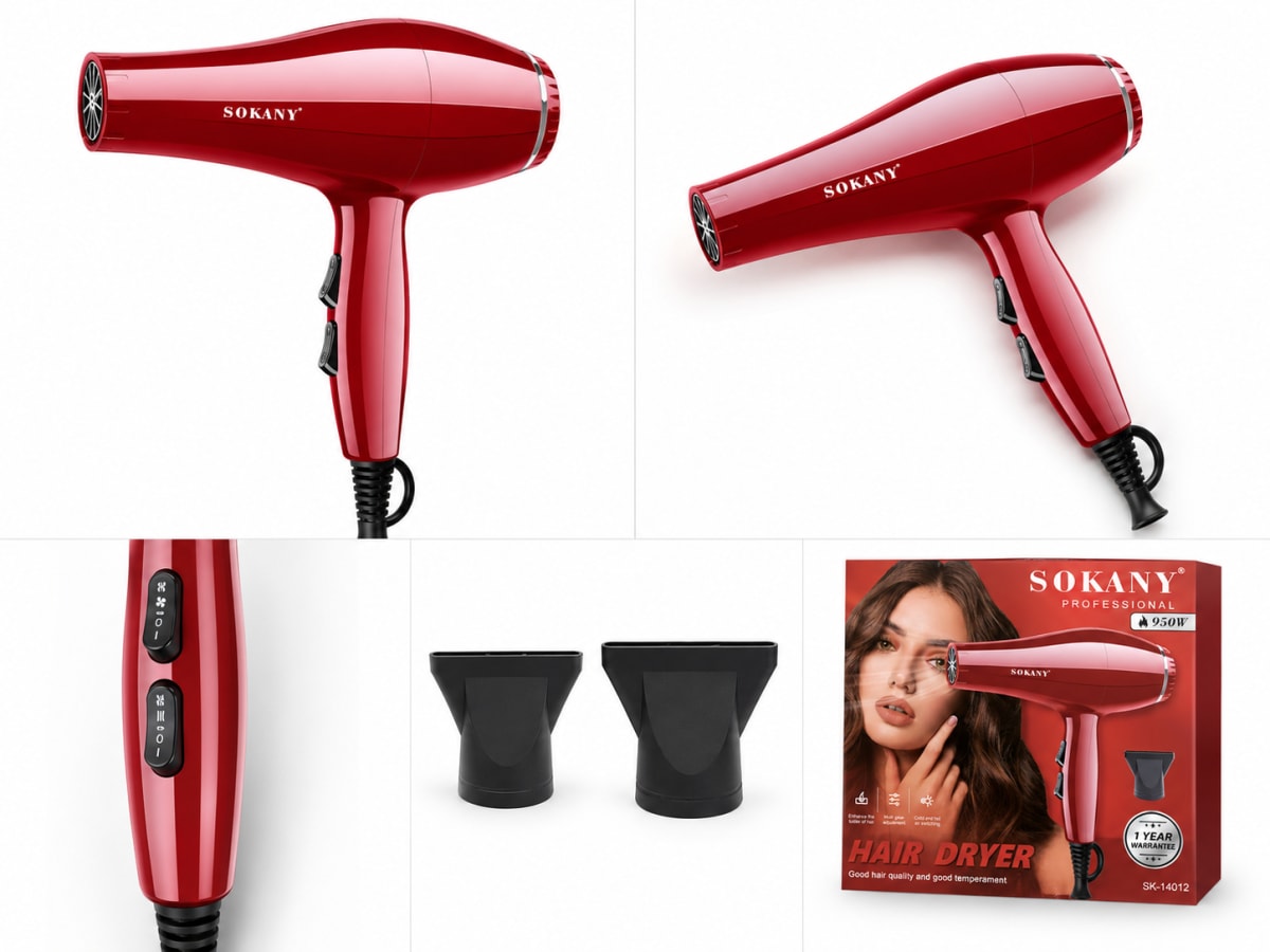 SOKANY Professional Hair Dryer SK-14012 (950W)