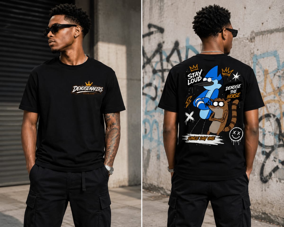 DENOISEMAKERS T-SHIRT (Black)