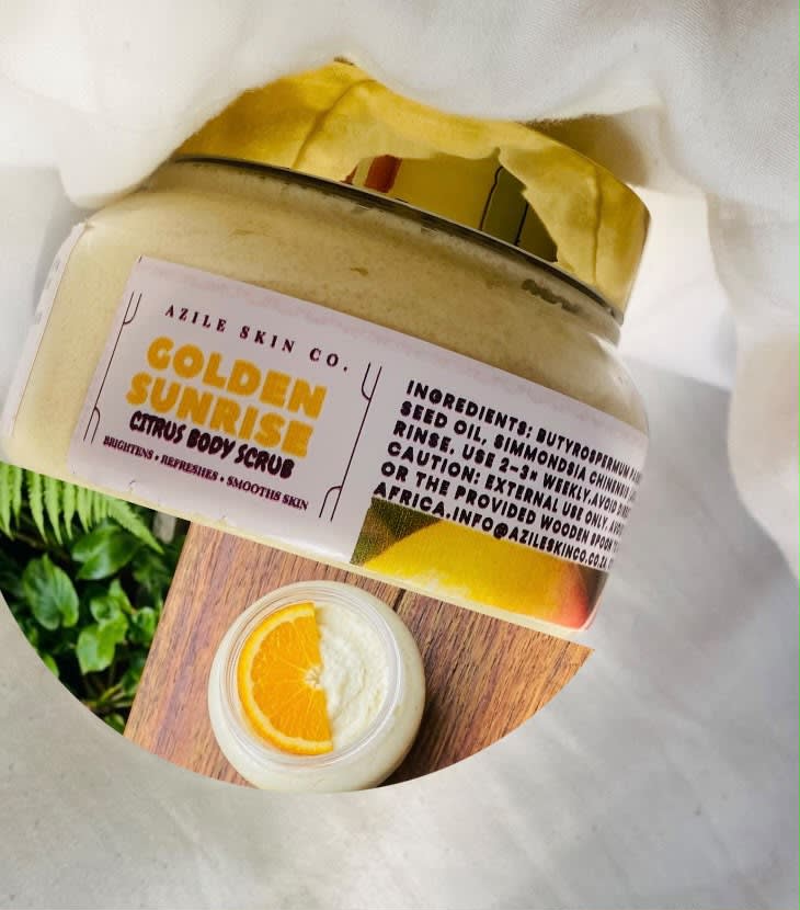 Golden Sunrise Citrus Body Scrub