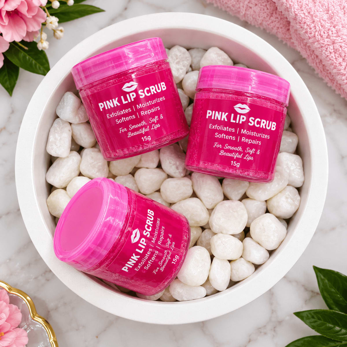 Pink Lip Balm Regular(one)