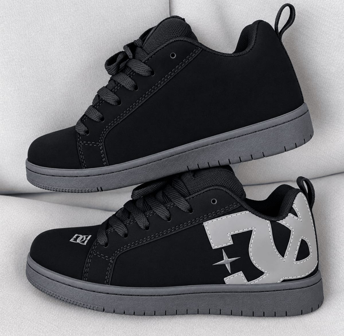 🖤 Black & Grey Street Sneakers