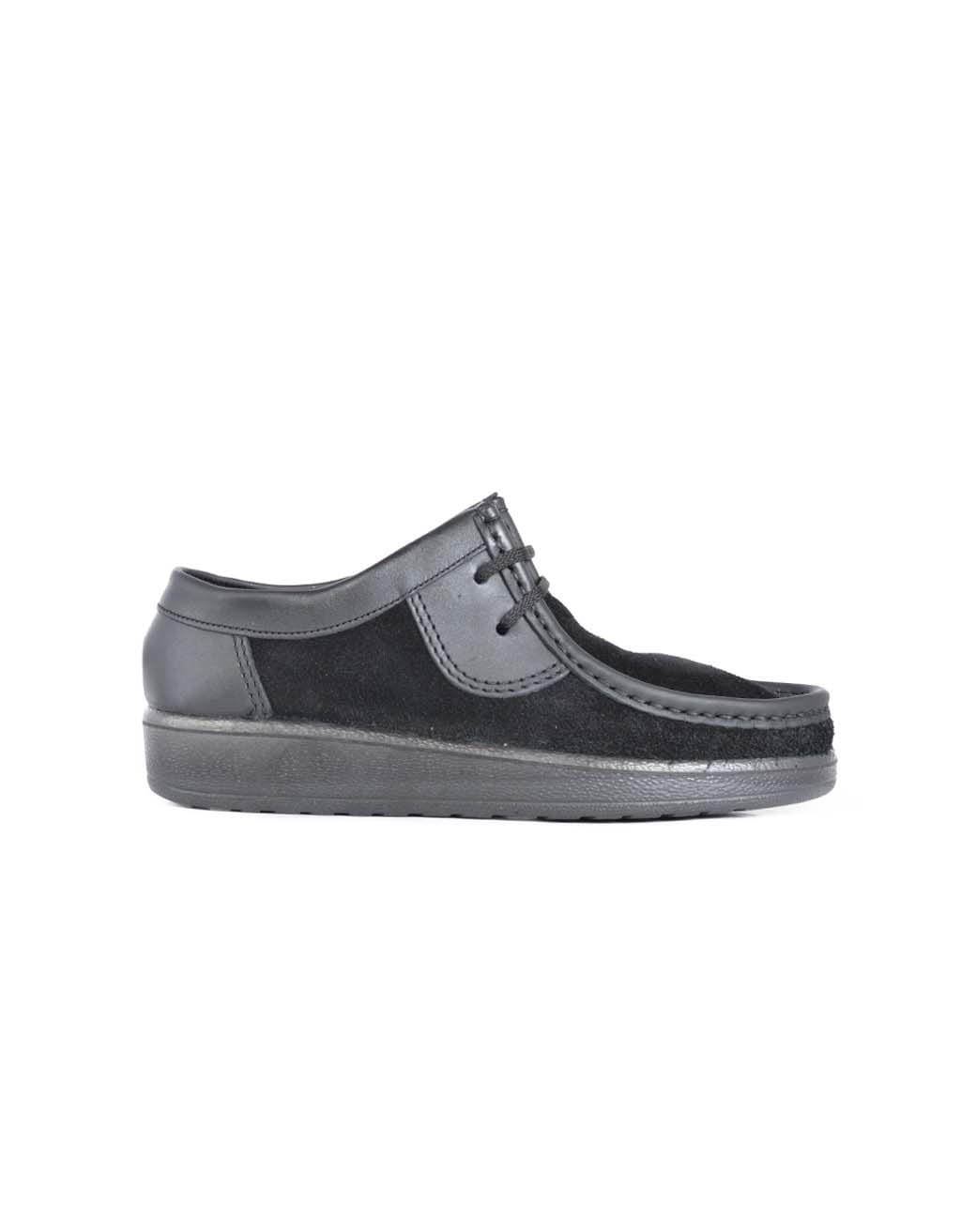 Grasshoppers Leather/Suede Black Moccasins