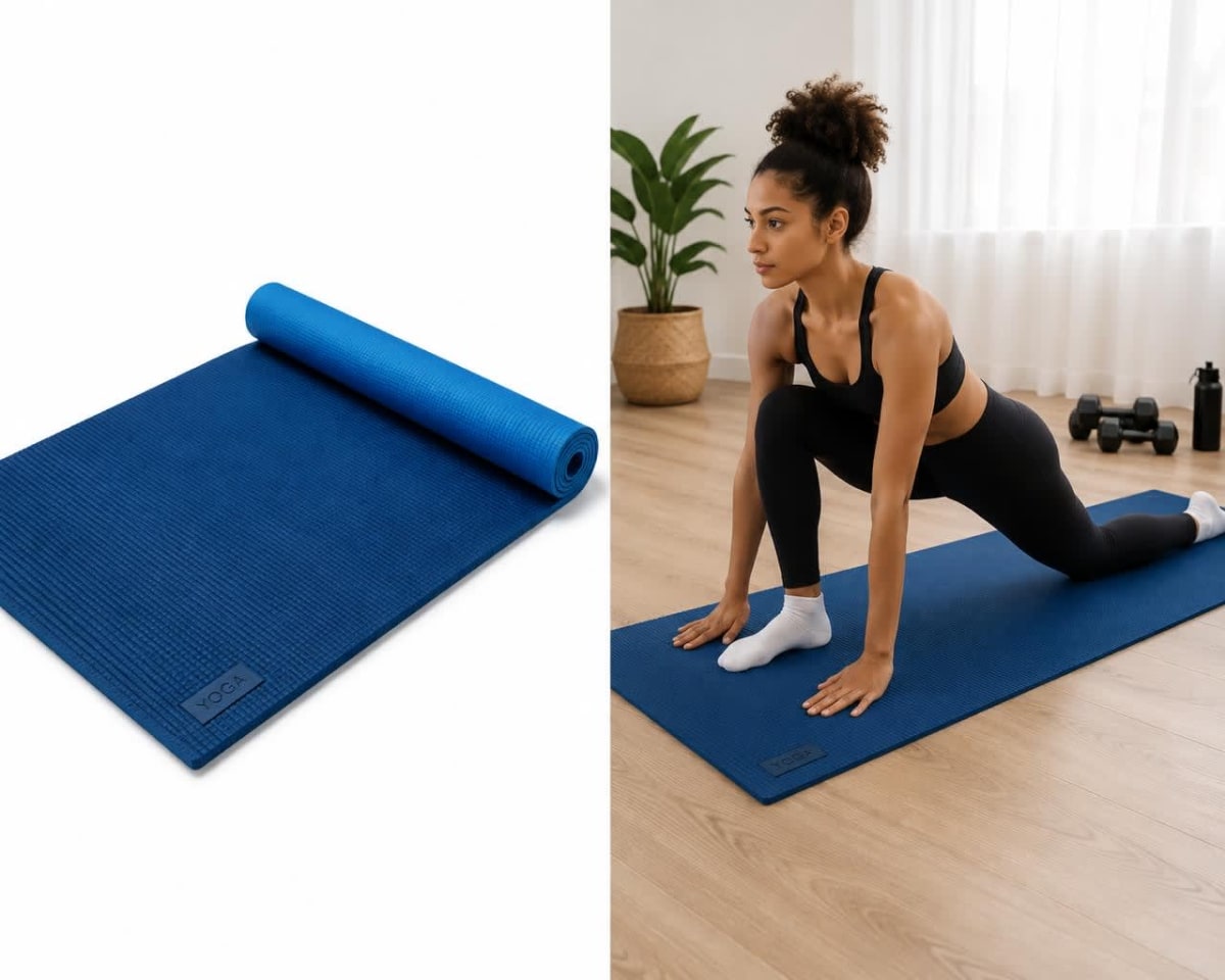 Premium Yoga Mat 6mm (TPE)