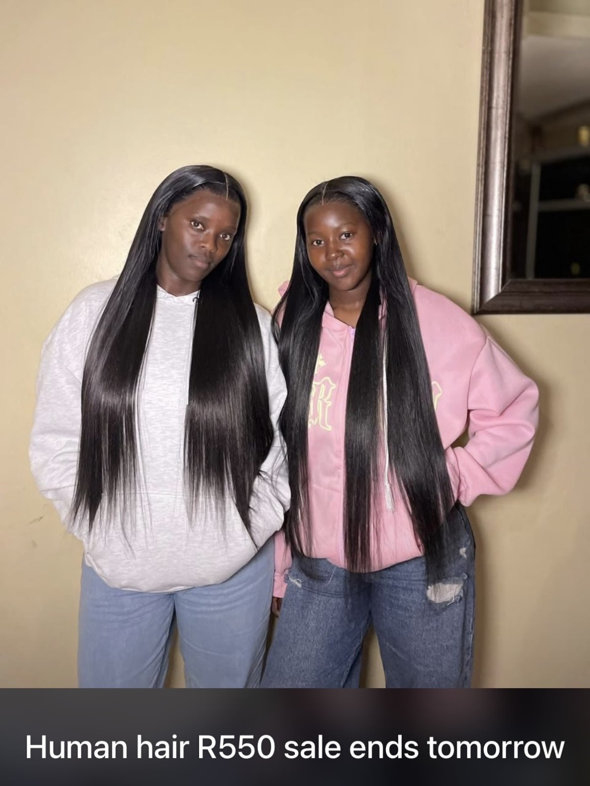 Bussdown straight hair 34 “