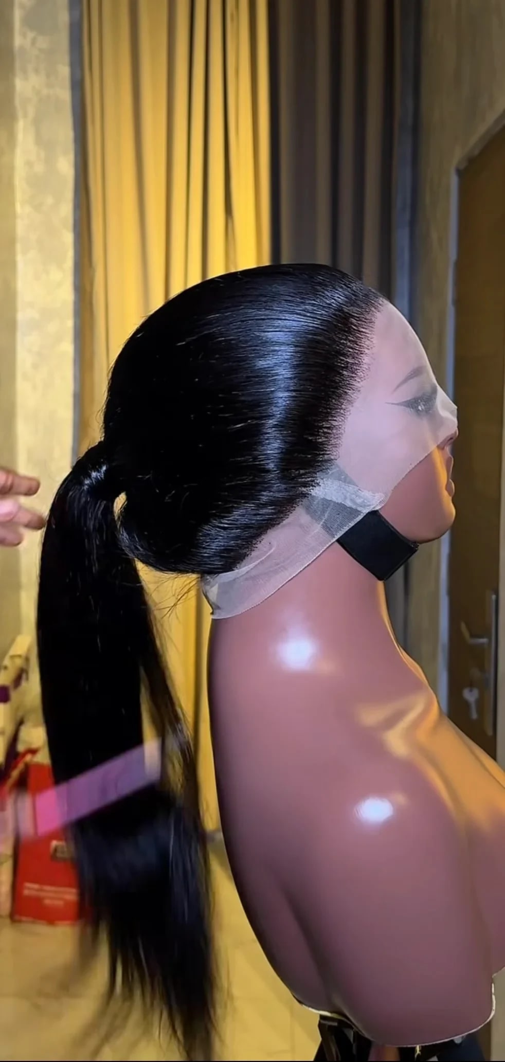 360 straight hair