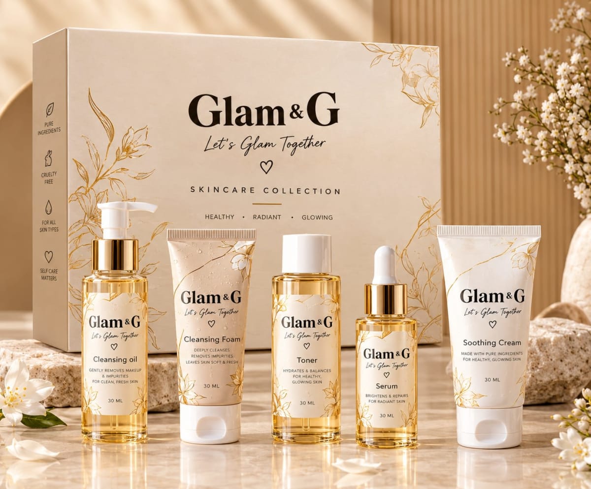 GLAM GLOW Skincare Set