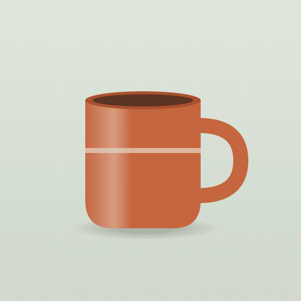 Terracotta Ceramic Mug