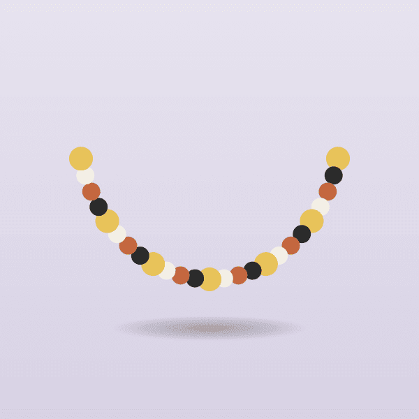 Glass Bead Necklace