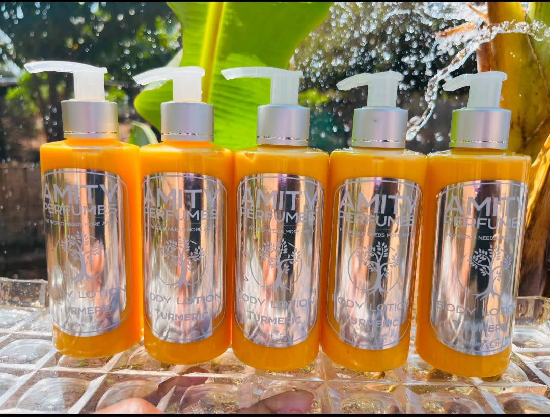 Turmeric body lotion