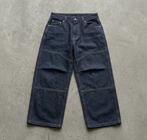 Baggy Fit Jeans Dark Indigo