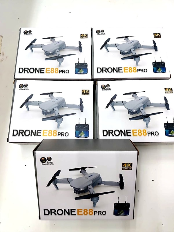 E88 PRO Foldable Drone — Dual Camera, 4K Ultra HD