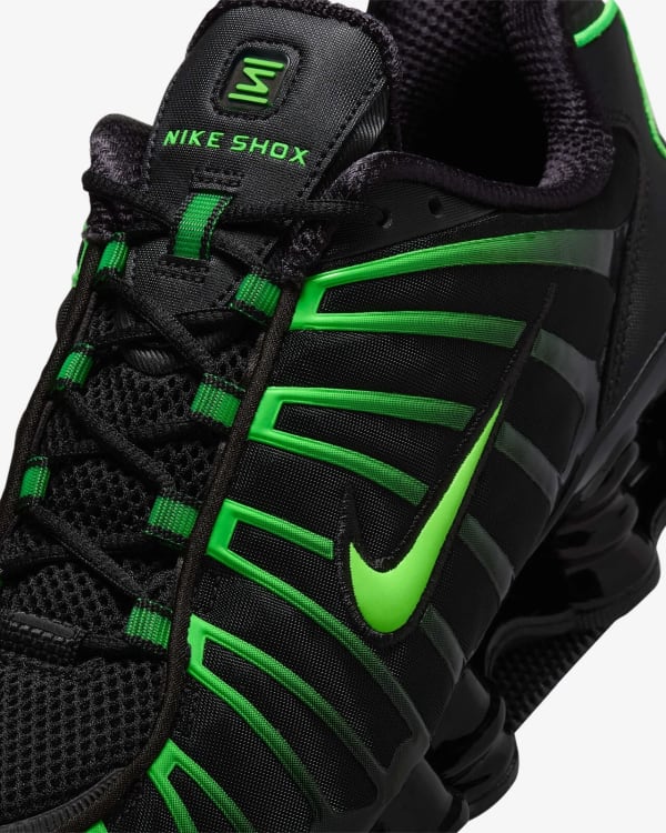 Nike Shox TL "Black/Green Strike"