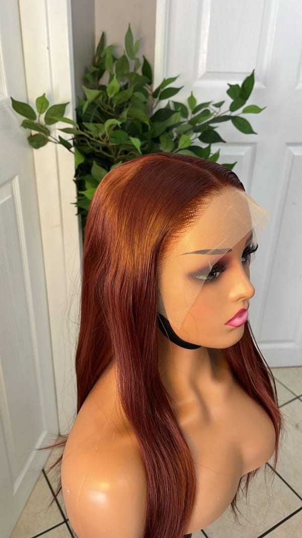 Human blended hair