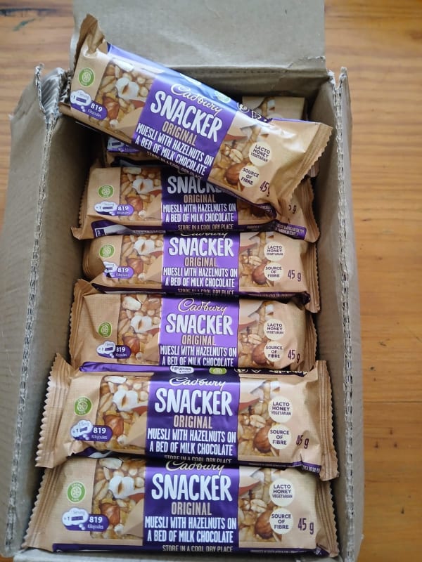 Cadbury SNACKER Original x24 BULK