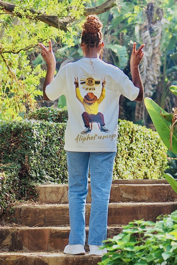Sonke meets KC white tee