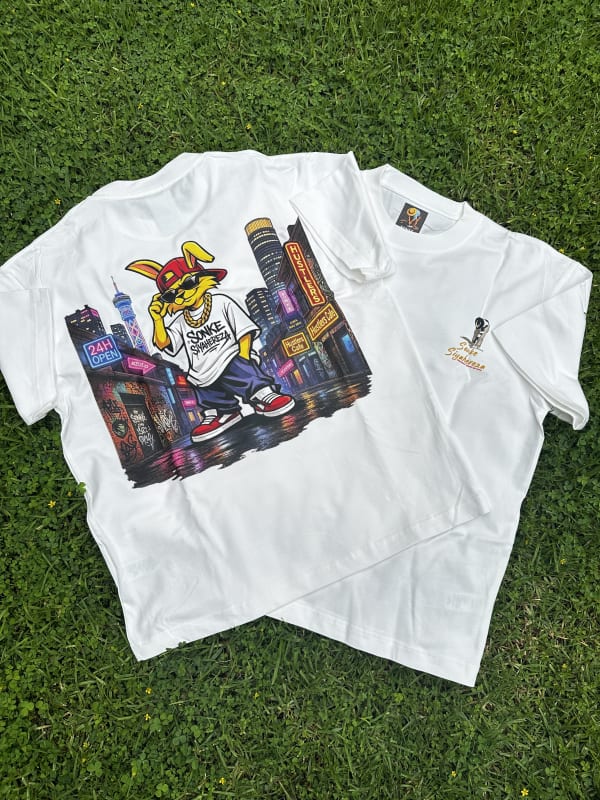 Sonke Siyahereza street heroes white tee
