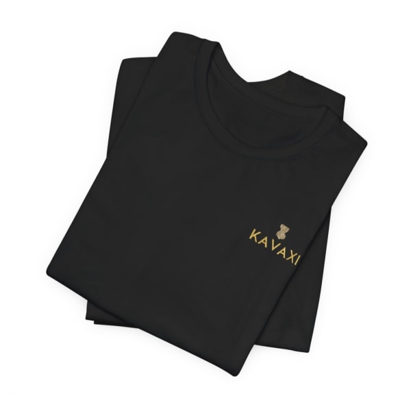 KAVAXI Black T-shirt