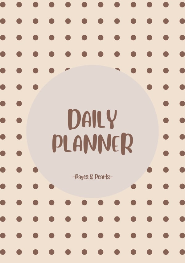 65-page Day Planner