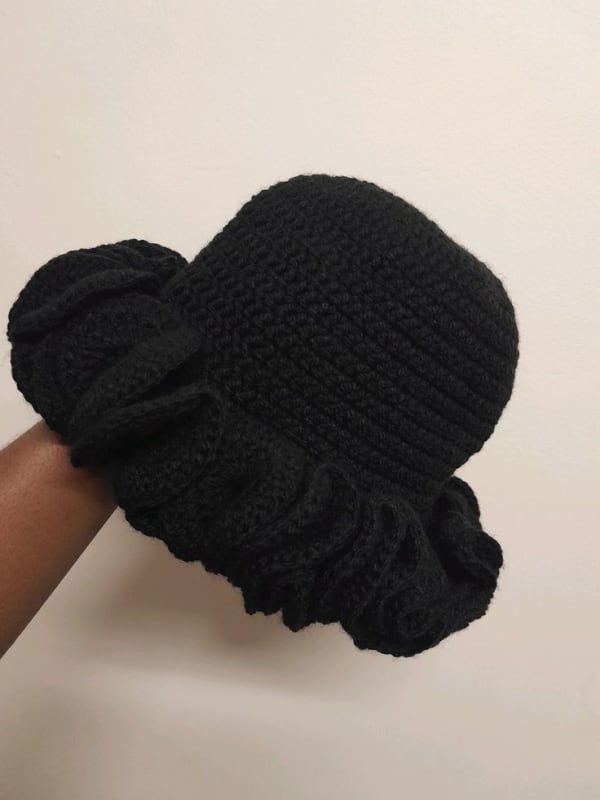Ruffle hat