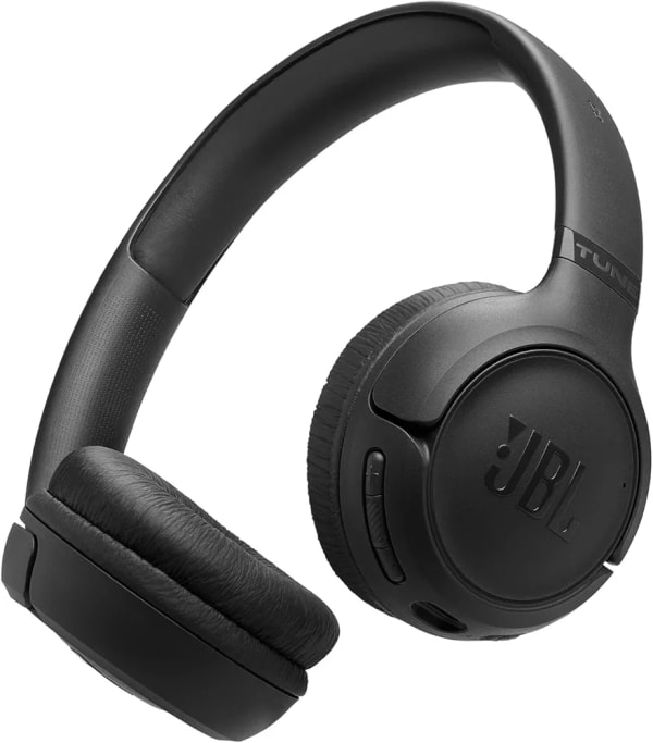 JBL Tune 510BT Wireless On-Ear Headphones, Black