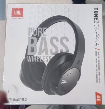 JBL Tunezon-999A wireless headphones  with "Pure Bass"