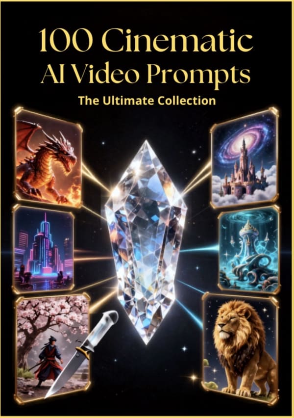 100 Cinematic AI Video Prompts Presets