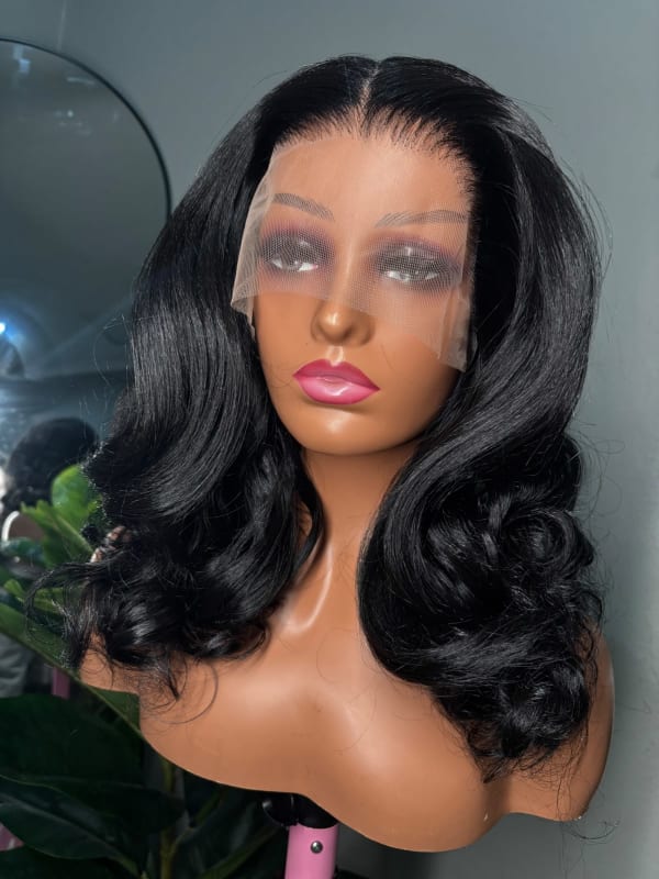 Human hair blend